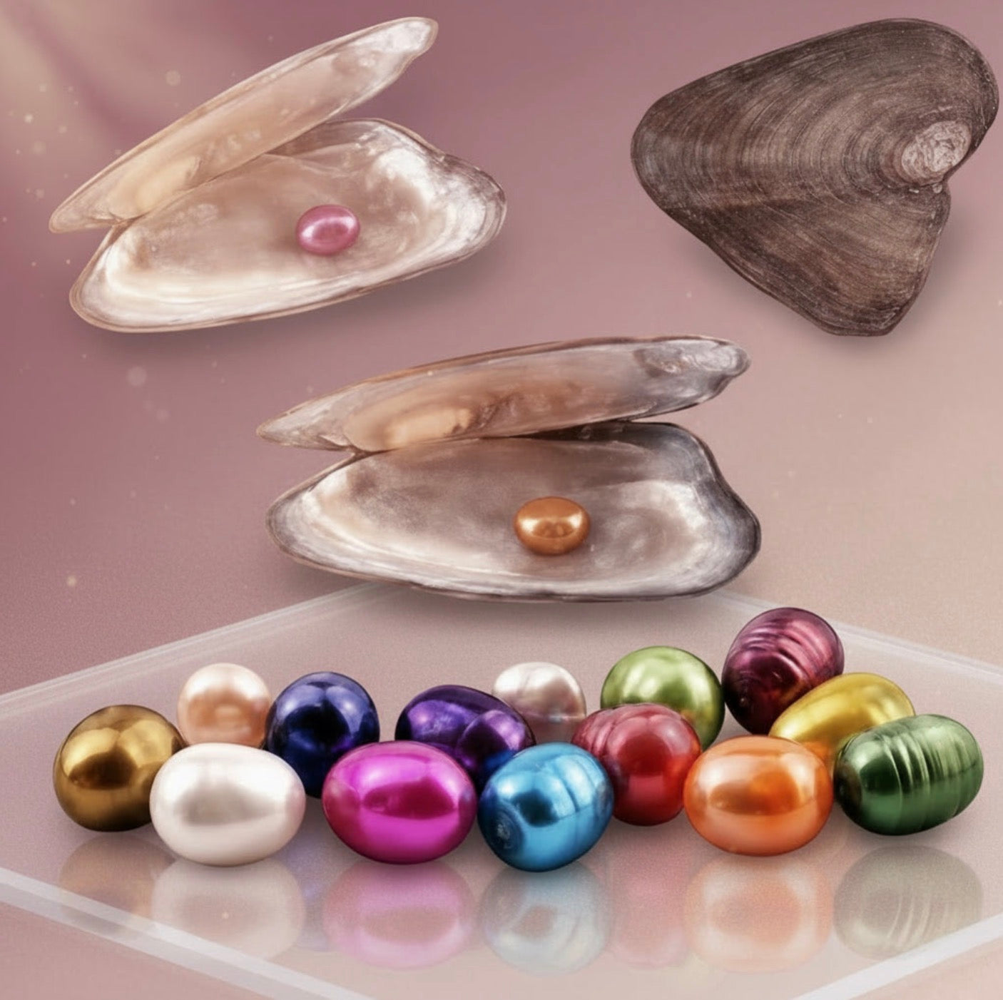 Single Rice Pearl Oyster